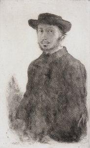 Zelfportret door Edgar Degas