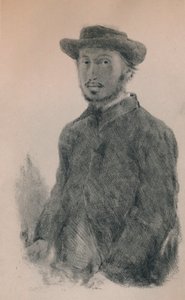 Zelfportret, ca. 1860s, 1946 door Edgar Degas