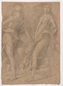 Studie naar Andrea Mantegna, 