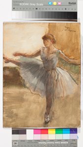 De ballerina door Edgar Degas