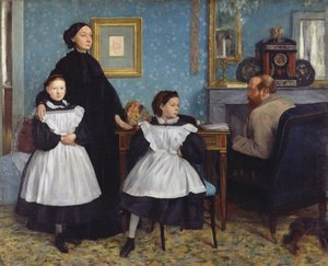 De familie Bellelli door Edgar Degas