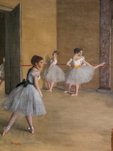De dansles (detail) door Edgar Degas