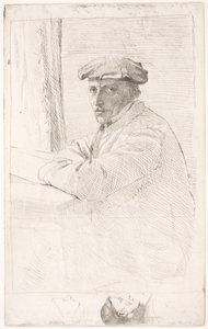 De graveur Joseph Tourny door Edgar Degas
