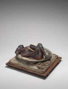 Het Bad door Edgar Degas