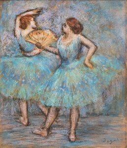 Twee dansers. Rond 1905 door Edgar Degas