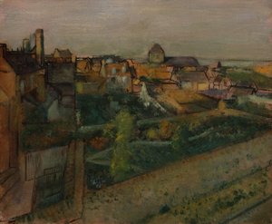 Uitzicht op Saint-Valéry-sur-Somme