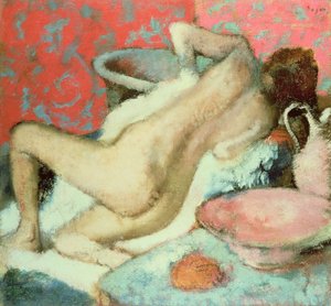 Vrouw die Zichzelf Afdroogt, 1896
