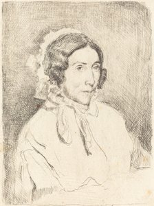 Vrouw met een Gerimpelde Hoed (Dame âgée)