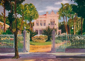 Residentie van Graaf Paulo de Frontin, Petropolis door Edgar L Pattison