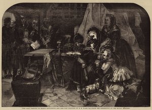 Het laatste afscheid van Marie Antoinette en haar zoon