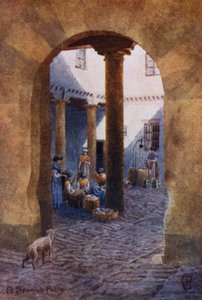 Noord-Spanje: een Spaanse patio