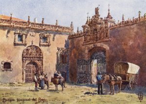 Noord-Spanje: Burgos, Hospital del Rey