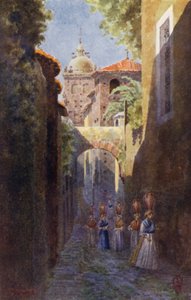 Noord-Spanje: Caceres, Binnen de Oude Stadsmuren door Edgar T. A. Wigram