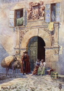 Noord-Spanje: Leon, Een Oude Paleisdeur door Edgar T. A. Wigram