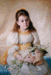 De bloemenmand door Edith Augusta James
