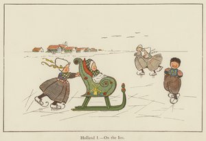 Nederland, op het ijs door Edith Farmiloe