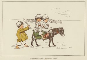 Turkestan, het paard van de Turcomanen