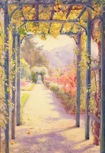 Een Italiaanse Pergola door Edith Helena Adie
