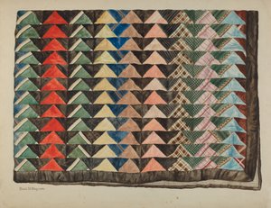 Patchwork Quilt door Edith Magnette