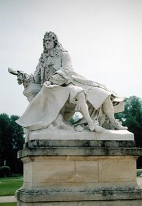 Standbeeld van Andre Le Notre (1613-1700) door Edme Antony Paul Noel