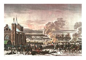 De Slag bij Eylau, 9 februari 1807, ca. 1850