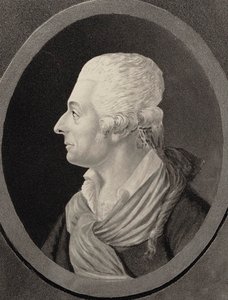 Portret van de componist Antonio Sacchini 1730-1786