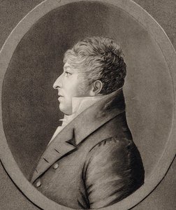 Portret van de componist Rodolphe Kreutzer 1766-1831, 1809 door Edme Quenedey