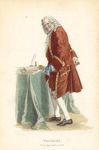 Voltaire door Edmond A.F. Geffroy