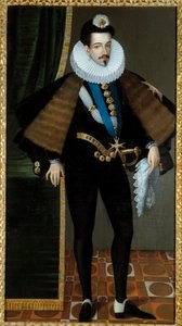 Portret van Hendrik III, Koning van Frankrijk door Edmond Castan