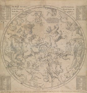 De rechte klimmingen en declinaties van de belangrijkste vaste sterren in beide hemisferen tot het jaar 1678 door Edmond Halley