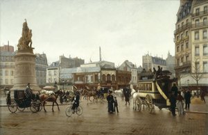 Place Clichy door Edmond Jean