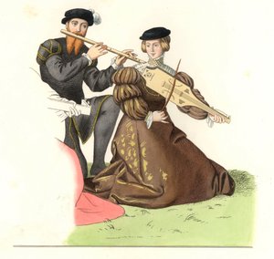 Edelman en dame, Engels muziekduo