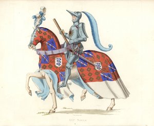 Pierre, Vicomte de Rohan (illustratie) door Edmond Lechevallier Chevignard