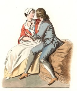 Jonge Franse dorpelingen