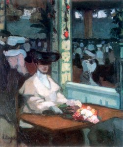Wachten, Moulin de la Galette door Edmond Lempereur