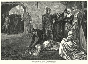 De bruid van Malahide (gravure)
