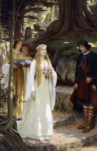 My Fair Lady, 1914 door Edmund Blair Leighton