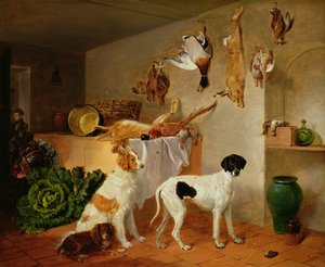 Binnen in de wildpantry door Edmund Bristow