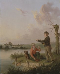 De jonge vissers door Edmund Bristow