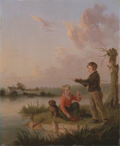 De jonge vissers door Edmund Bristow