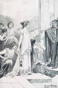 Illustratie voor Goethes Faust
