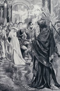 Illustratie voor Goethes Faust