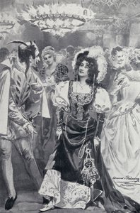 Illustratie voor Goethes Faust