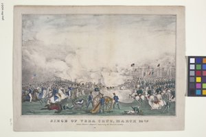 Belegering van Vera Cruz, 25 maart door Edmund Burke Kellogg