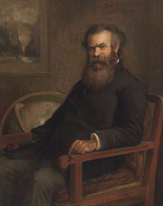 John Wesley Powell, 1889 door Edmund Clarence Messer