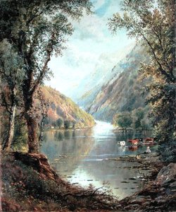 Scène in de Catskills