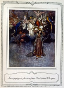 Belle en het Beest door Edmund Dulac