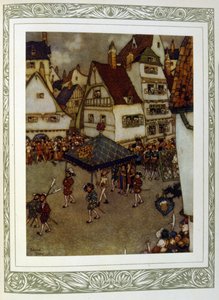 Geïllustreerde Franse editie van verhalen door Hans Christian Anderson door Edmund Dulac