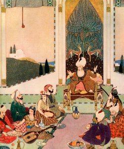 Sinbad de Zeeman door Edmund Dulac