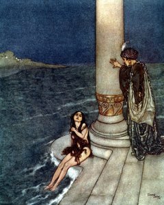 De kleine zeemeermin door Edmund Dulac